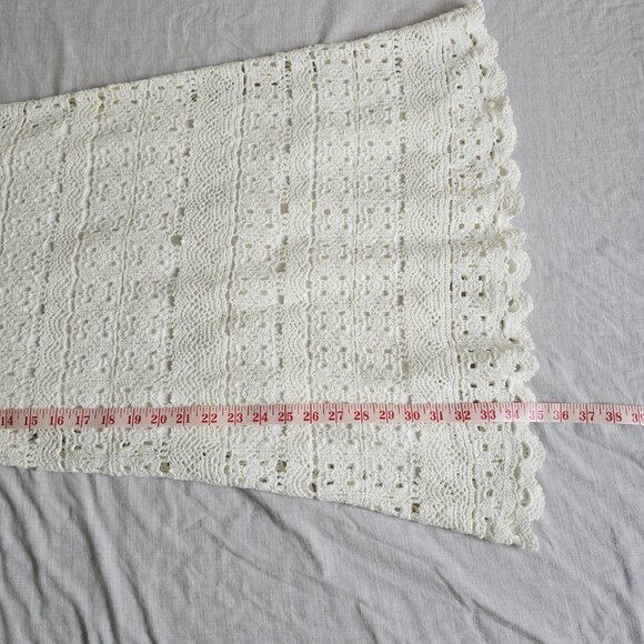 Sezane Robe Florine Écru. - Size XS - Picture 5 of 12